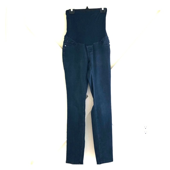 Fade to Blue Pants - Looking Skinny Maternity Jeans